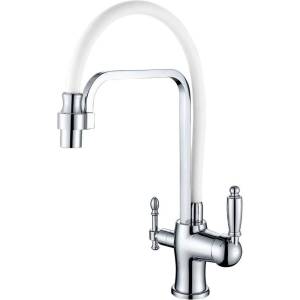 Смеситель для кухни Zorg Sanitary ZR 342-8 YF с гибким изливом