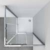 Душевой уголок Vincea Soft VSS-3SO100CL 100x100, профиль хром, стекло прозрачное фото 4