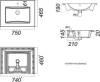 Мебель для ванной Comforty Модена М 75 белый матовый фото 7