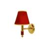Светильник Boheme Murano 765 gold, рубиновое