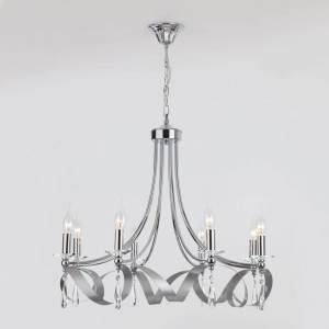 Подвесная люстра Eurosvet Adelia Chrome 60064/8 хром