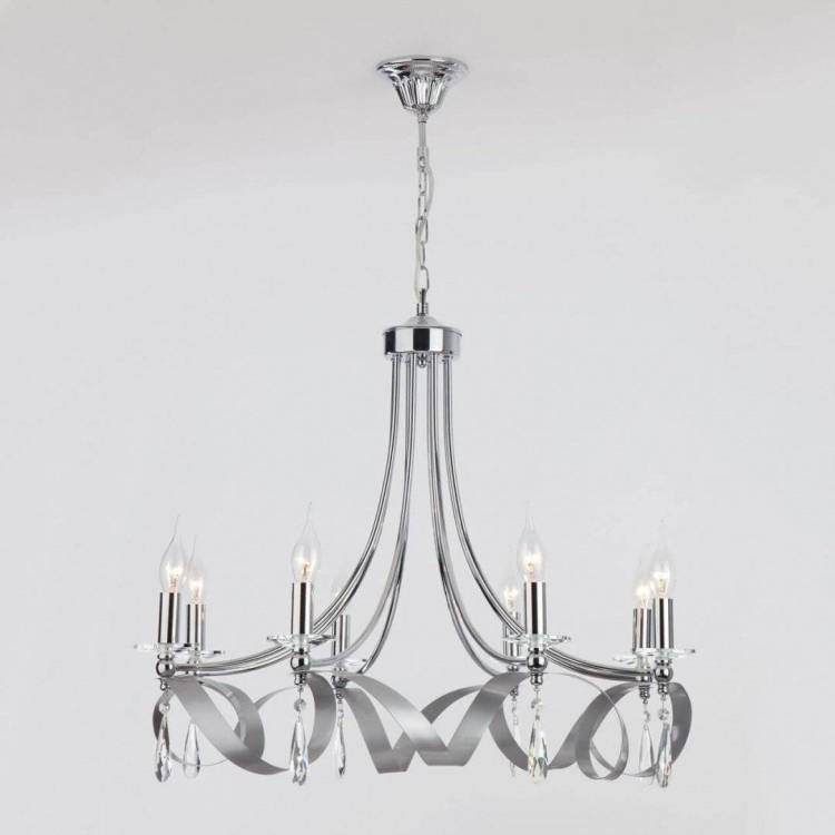 Подвесная люстра Eurosvet Adelia Chrome 60064/8 хром