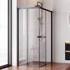 Душевой уголок Am.Pm X-Joy W94G-403-120280-BT1K профиль черный матовый, стекло прозрачное, 120x80x190 фото 2