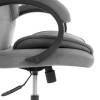 Кресло компьютерное Tetchair Oreon metalBL 25043 серый, велюр фото 10