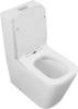 Чаша унитаза Creto Logan L4 1004-001-L2СW безободковая, белая, с сиденьем фото 5