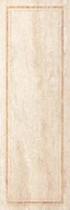 Керамическая плитка Paradyz Cassinia Beige Frame настенная структ. рект 25x75
