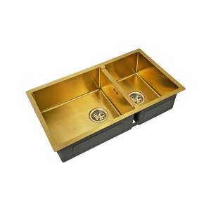 Кухонная мойка Zorg Inox PVD SZR-78-2-44 bronze