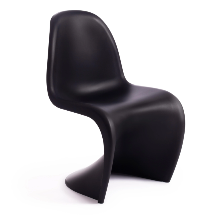 Стул Tetchair Panton (mod. C1074) 20168 Черный (Black) 57x49.5x86