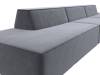 Прямой диван Лига Диванов Монс лонг 119669 серый фото 4