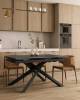 Стол обеденный Stool Group Альянс HDT8882-C 140 TL54 DUAL серый, керамика 140(200)x90x76 фото 3