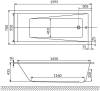Акриловая ванна WHITECROSS Wave Slim 160x70 фото 8
