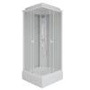 Душевая кабина Niagara Promo P80/26Q/MT профиль белый, стекло матовое, 80x80x215