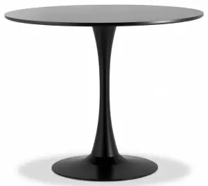 Стол обеденный Stool Group Tulip T004-1-90 black черный 90x73