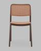 Стул Stool Group Yona PP-296 brown 36025 коричневый, пластиковый фото 3