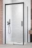 Душевой уголок Radaway Idea KDJ 120х75 см правый, стекло прозрачное, профиль черный