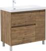 Тумба с раковиной Aquanet Nova Lite 2.0 90 R 365930 Дуб рустикальный фото 5