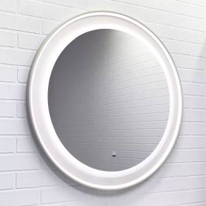 Зеркало Comforty Ереван-80 00-00014157 серый шелк с подогревом