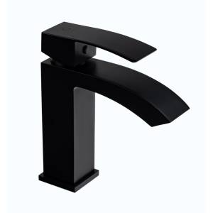 Смеситель для раковины Filarete Waterfall FL5010BL черный