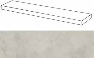 Ступень Italon Миллениум 620070001303 Silver угловая правая 33x160