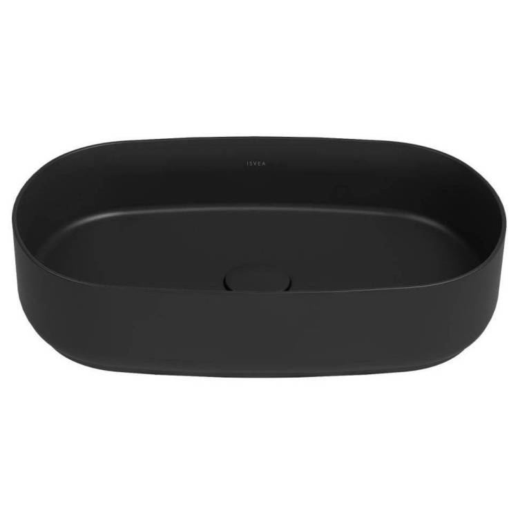 Раковина Isvea Infinity 10NF65055SV-2C 55 см, антрацит матовая