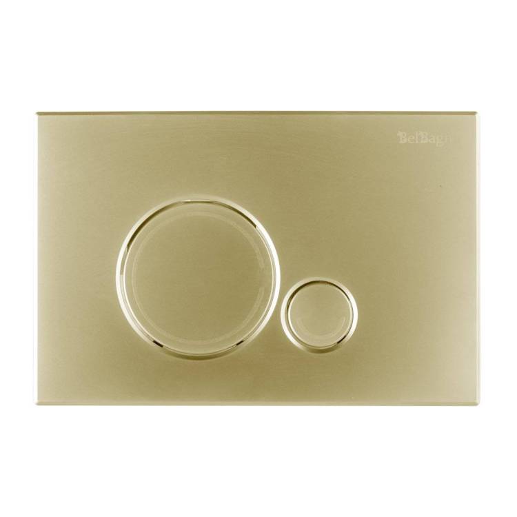 Кнопка смыва BelBagno Sfera BB018-SR-ORO золотой