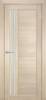Межкомнатная дверь экошпон Мариам Техно 738, остекленная, капучино 900x2000