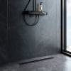 Душевой лоток Am.Pm PrimeFlow W02SC-P11-070-01BM универсальный затвор Cut Gradient 70см, черный матовый фото 3