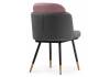 Стул Woodville Penelopa 15417 dark gray, pink, black, gold фото 5