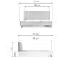 Кровать Woodville Briton 500372 белая, с настилом 160x200 фото 13