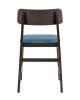 Стул Stool Group Oden S MH52035 H3221-7 STEEL BLUEx2 мягкое сидение, синее фото 4