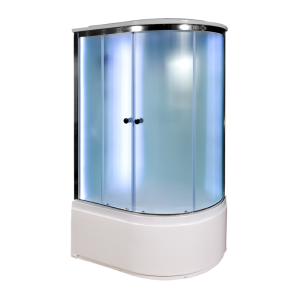 Душевая кабина AvaCan D120SLLED с подсветкой, 120x80x220