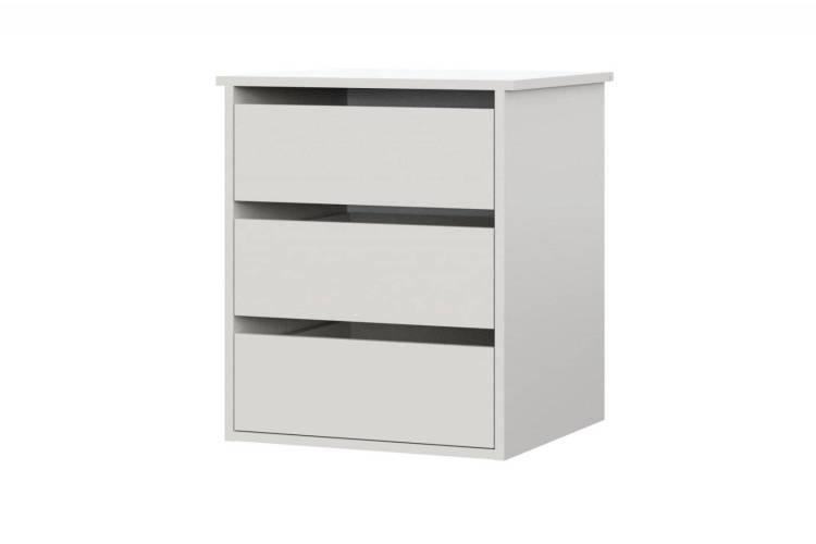 Комод внутренний НК-Мебель Fresco 72517061 Белый/Дуб Вотан 60.5x53.2x47