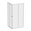 Душевой уголок Am.Pm Sunny W87G-403-10080-MT профиль серебро, стекло прозрачное, 100x80