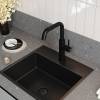 Смеситель для кухни Wasserkraft A8567 под фильтр однорычажный, черный фото 3