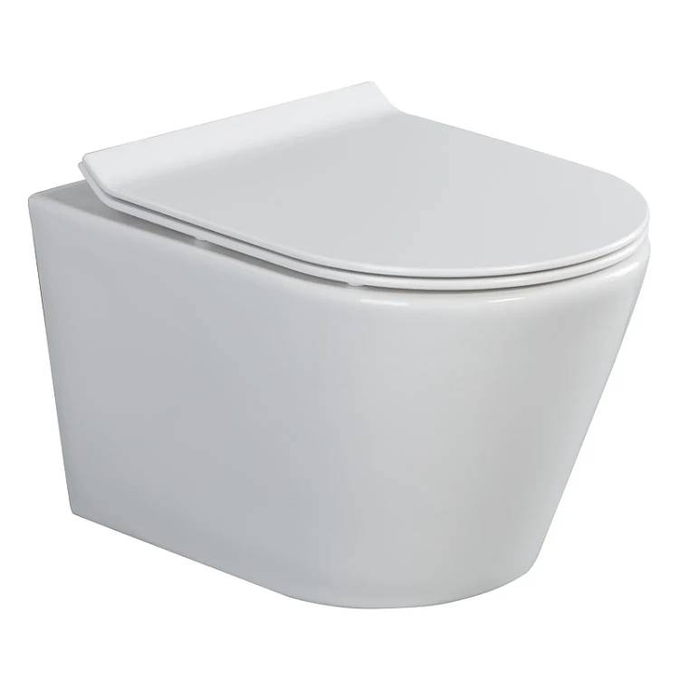 Унитаз подвесной Splendy Bliss BL10152VTNWG сиденье микролифт, белый