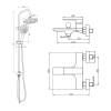 Душевая система Orange Lutz M04-932b фото 8