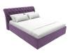 Интерьерная кровать Лига Диванов Сицилия 120144 фиолетовый 160x200 фото 4