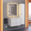 Тумба с раковиной Uperwood Modul 393020548 подвесная, матовая, белая, 65 см фото 10