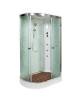 Душевая кабина AvaCan EM1512RGM+EL с гидромассажем и электрикой, 120x80x220