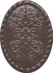 Вставка Kerama Marazzi Версаль OBA010 коричневый 12x16