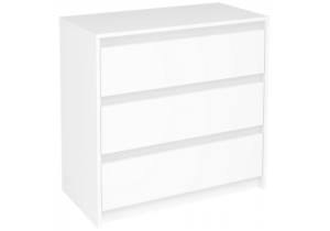 Комод Woodville КМ06-800 Идена 528269 белое/ЛДСП белое