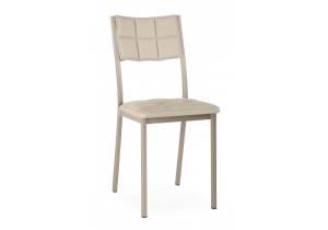 Стул на металлокаркасе Woodville Бекал 685399 Катания хумус / капучино