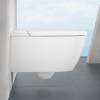 Комплект Унитаз подвесной Villeroy&Boch Viclean V0E100R1 альпийский белый, с функцией биде + Система инсталляции для унитазов TECE TECEprofil Uni 2.0 9300302 + Кнопка смыва TECE TECEsolid фото 3