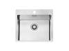 Мойка кухонная Alveus Pure New 70 1149522 Kmb-90 с сифоном, 56.5x52.5