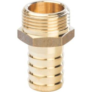 Штуцер Stout из латуни, наружная резьба 1X30