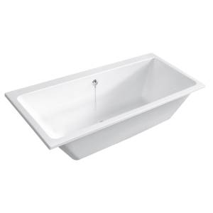 Ванна из искусственного камня Belux Юлия ВЮ-1700 с подставкой, белая глянцевая