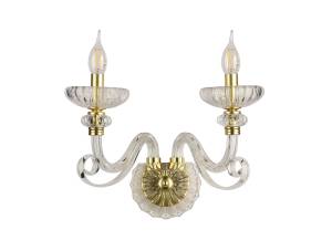 Бра Newport Аннет 8622/A mat.soft gold clear