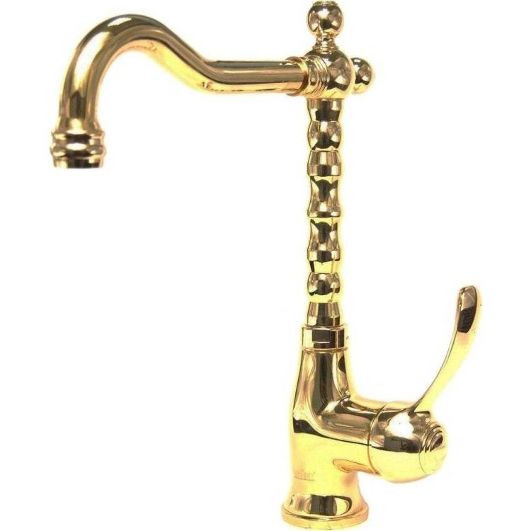 Смеситель для раковины Webert Aurora AU831802010 золотой