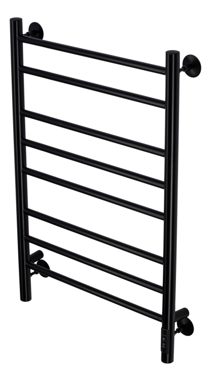Полотенцесушитель электрический Comfysan Luce 013479 EC-8 80/50 черный матовый