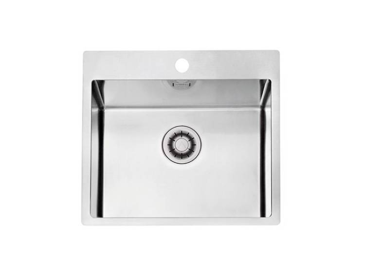 Мойка кухонная Alveus Pure New 70 1149522 Kmb-90 с сифоном, 56.5x52.5